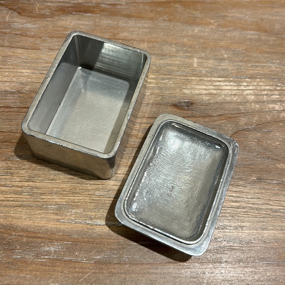 Vintage Pewter Elephant Trinket Box - Picture 4 of 17